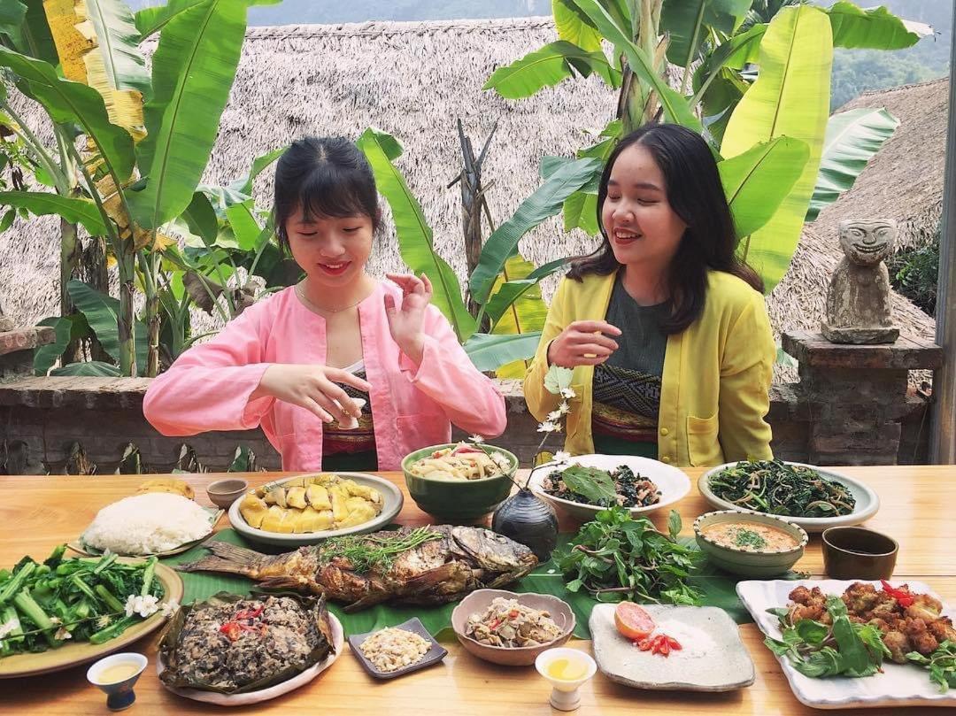 Hotel Muong Retreat- Nghi Duong Xanh Trong Bao Tang Van Hoa Nghe Thuat,Hòa Bình Esterno foto